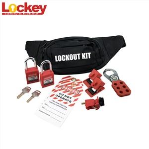 Személyi biztonság Elektromos zárolás Tagout Loto Kit