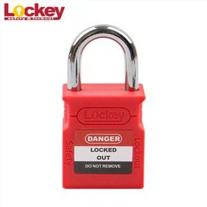 Biztonság 25mm acél rövid bilincs lockout tagout lakat